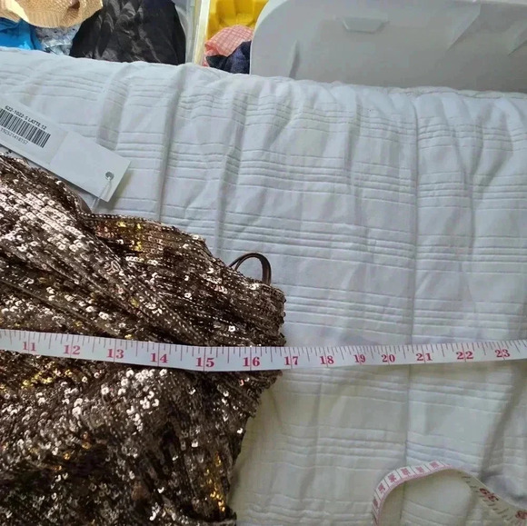 Jonathan Simkhai Zay sequin one shoulder dress NWT SZ 12 Formal - Picture 10 of 13